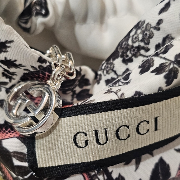 Gucci Sterling Silver Interlocking G bracelet NWT - Picture 6 of 7